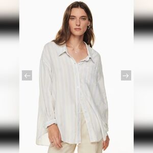Wilfred Free Relaxed Linen Shirt Size S